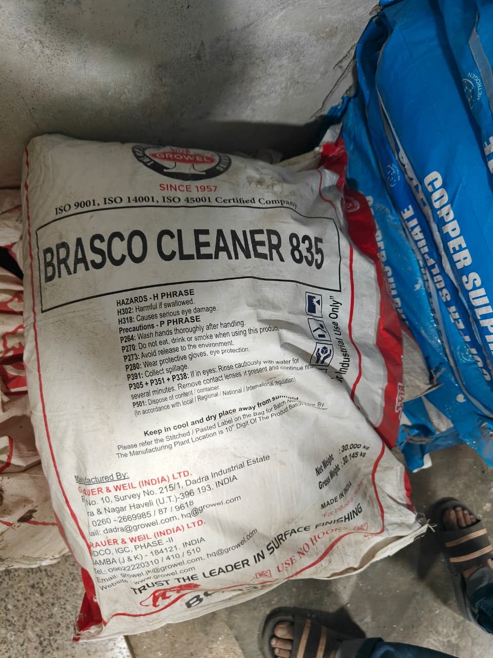 BRASCO CLEANER 835 (30KG)