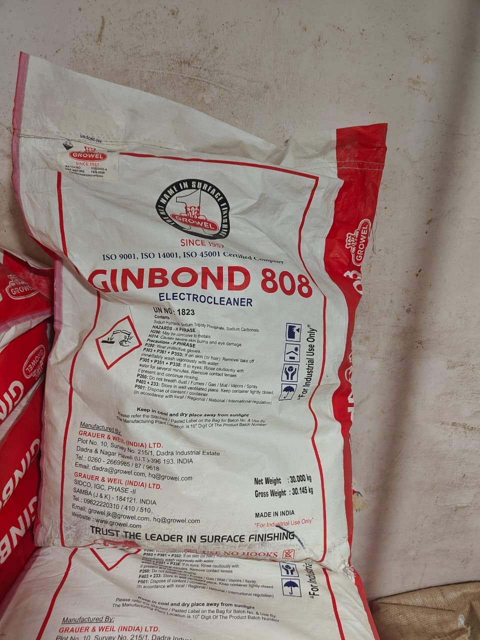 GINBOND 808 (30KG)