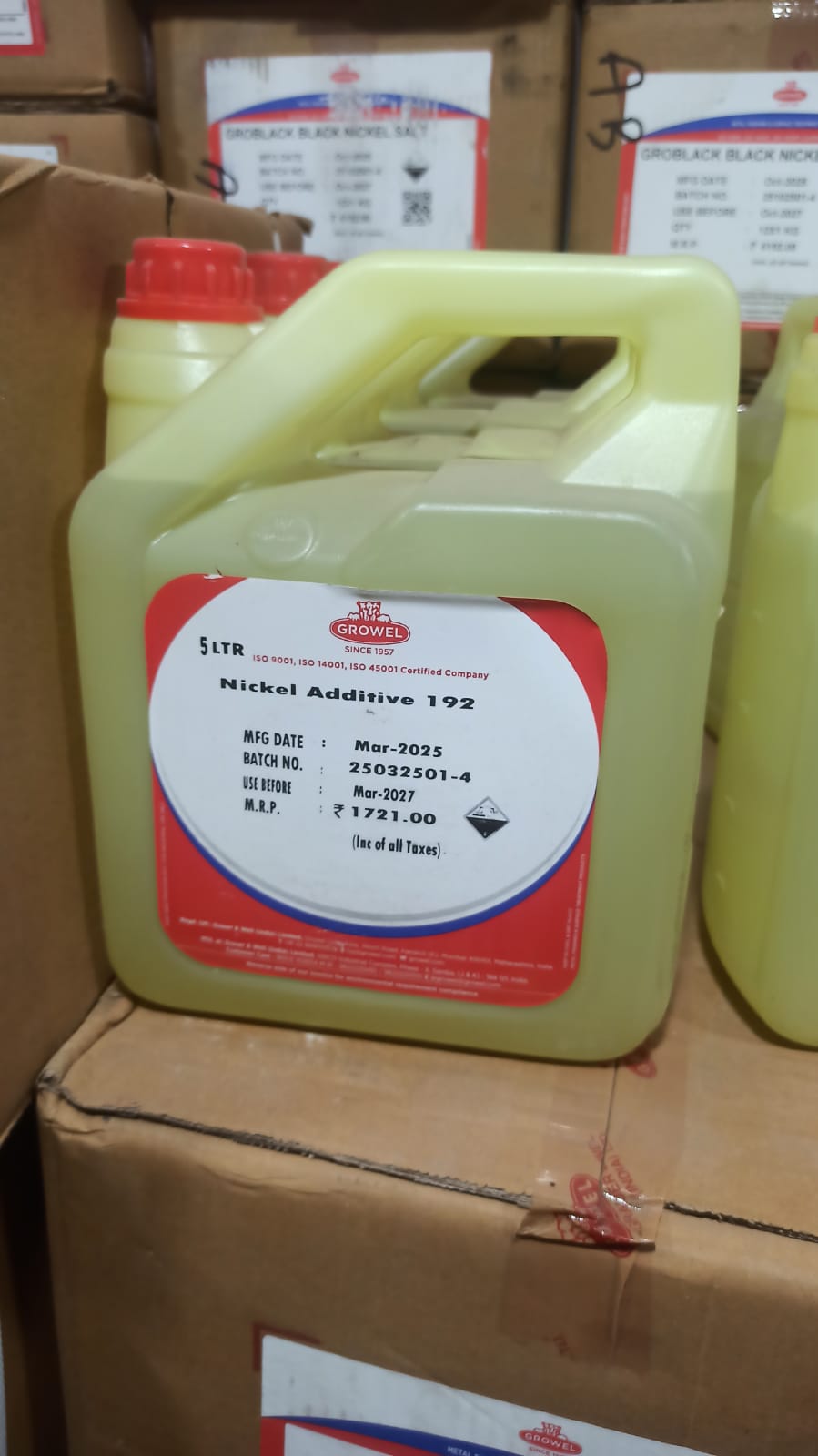 NICKEL ADDITIVE 192 (5LTR)