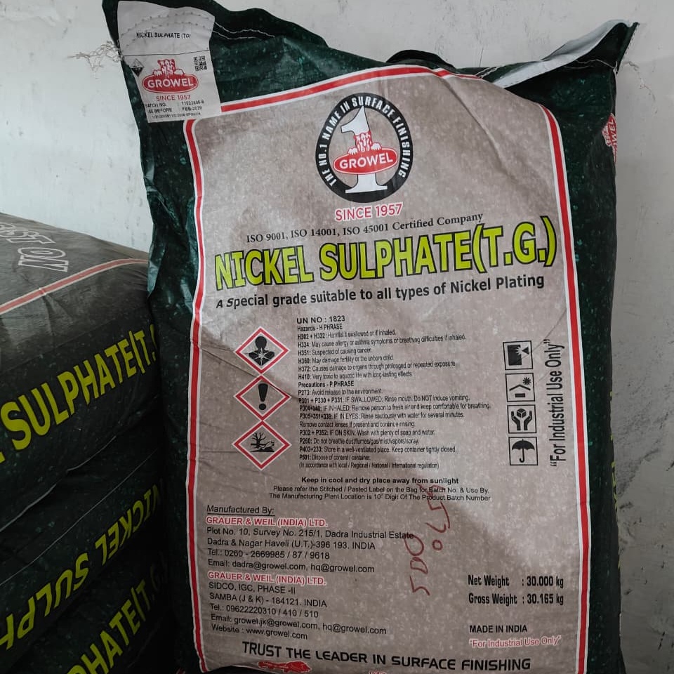NICKEL SULPHATE (T.G) (30KG)